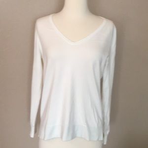 Boden ivory long sleeve tee
